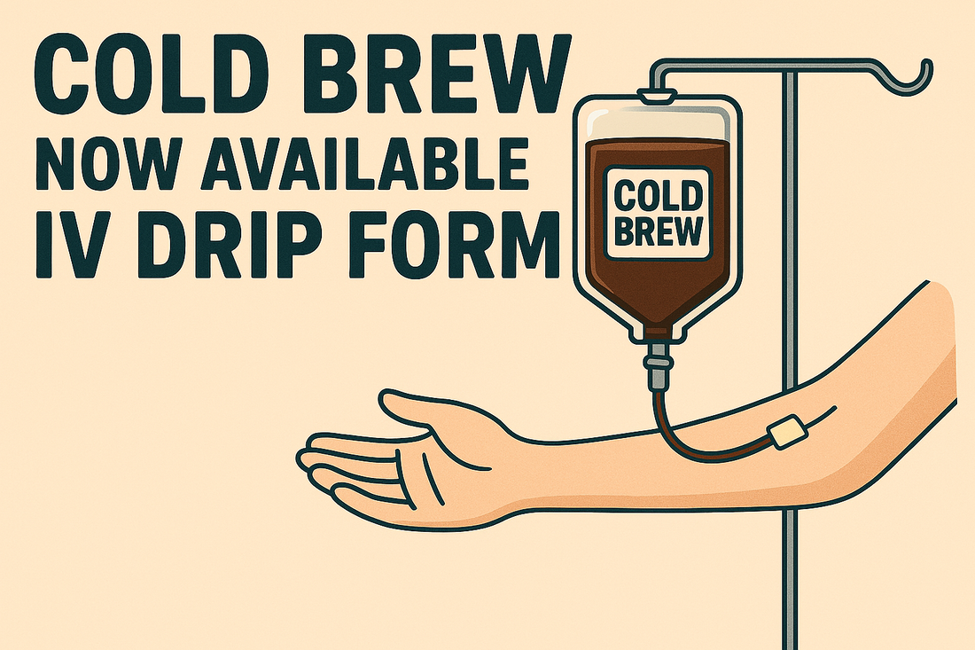 Skip the Sip: Cold Brew IV Drips Are Here!