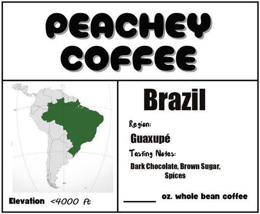 Brazil Guaxupé Roasted Coffee